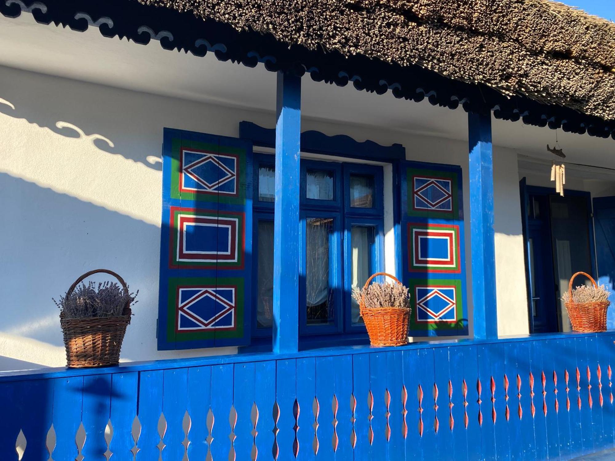 Casa Soarelui Hotel Murighiol Bagian luar foto